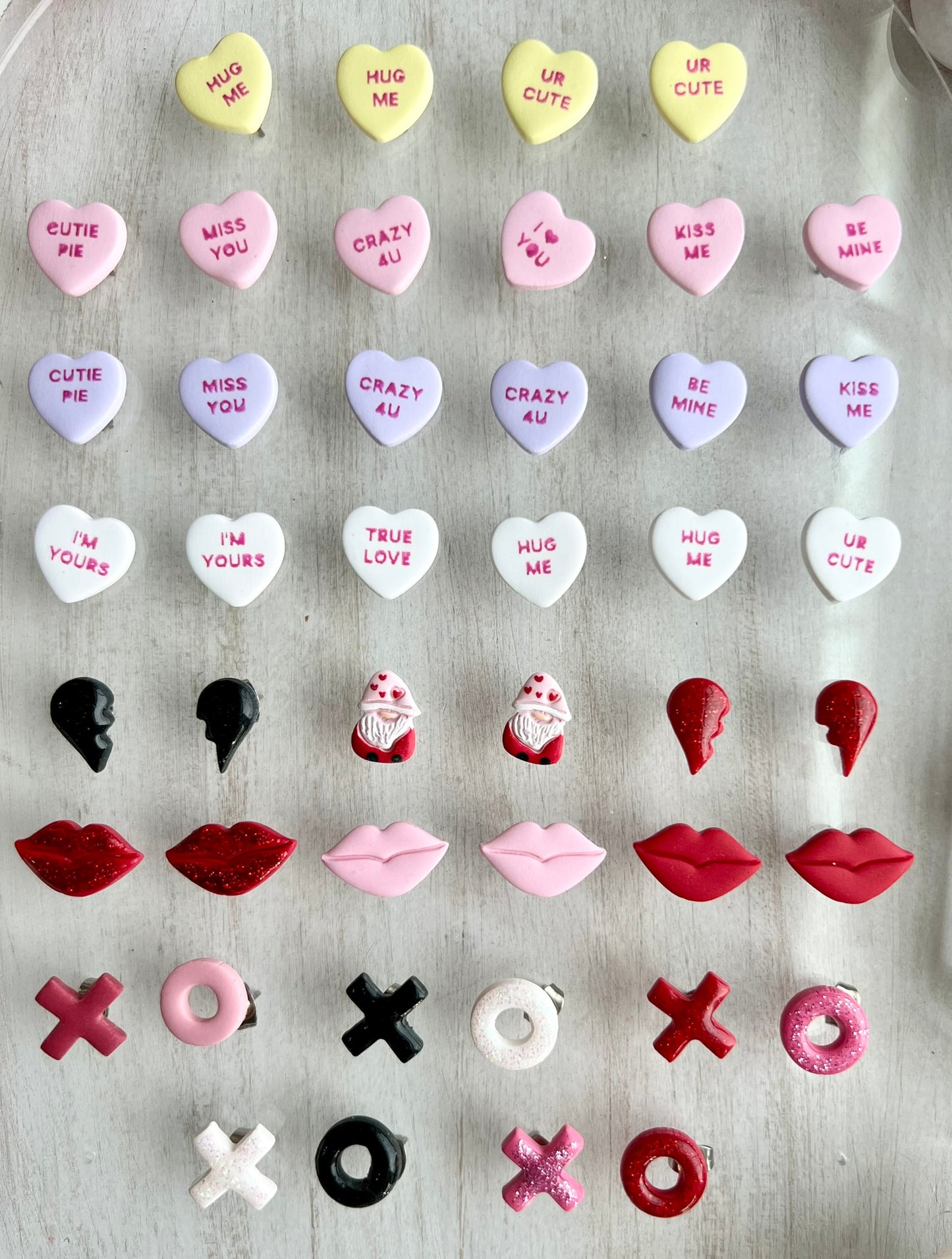 Create Your Own Valentine Stud Pack