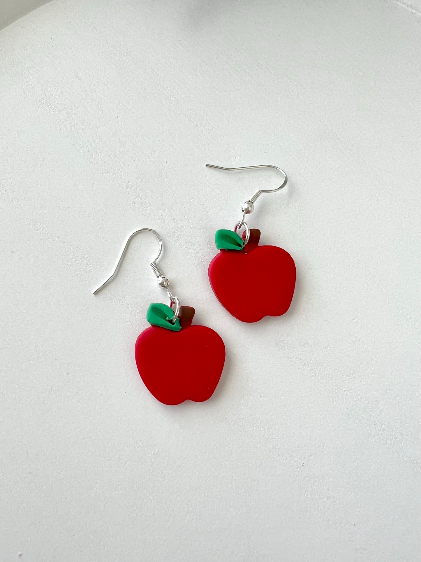 Apple Dangle Earrings