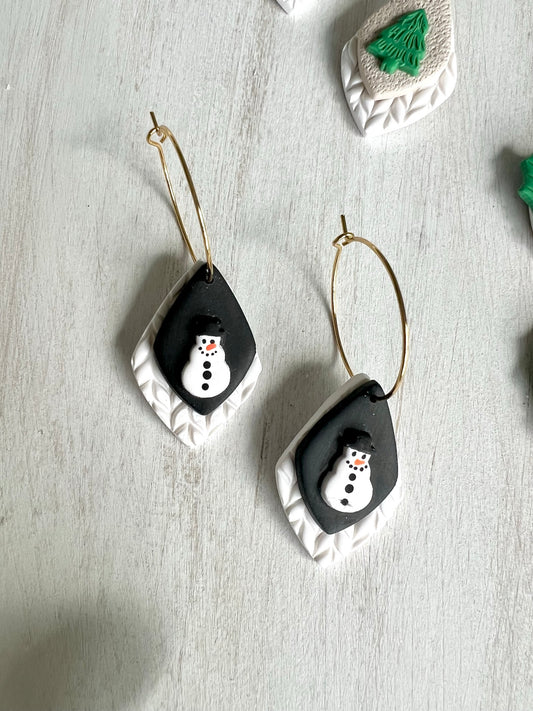 Snowman Dangles